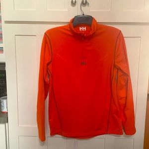 Men’s quarter zip layering piece fleece lined